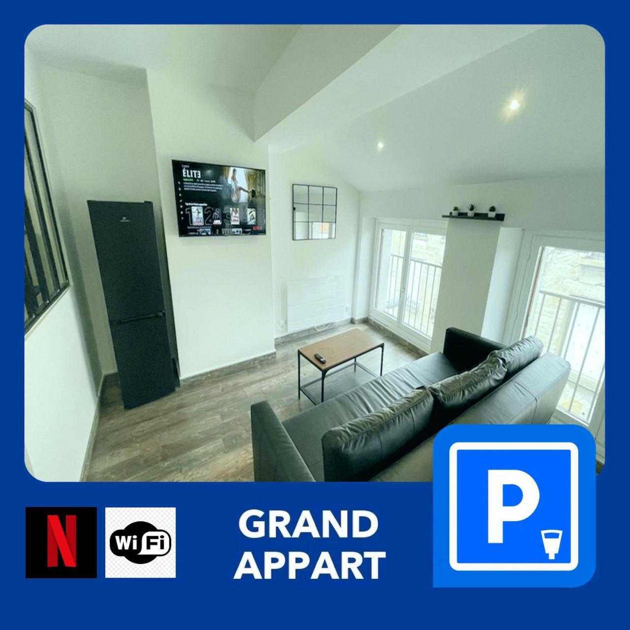 Апартаменты 017 Chic & Cosy F2 53M2 Hypercentre Wifi Smart Tv Netflix Сент-Этьен Экстерьер фото