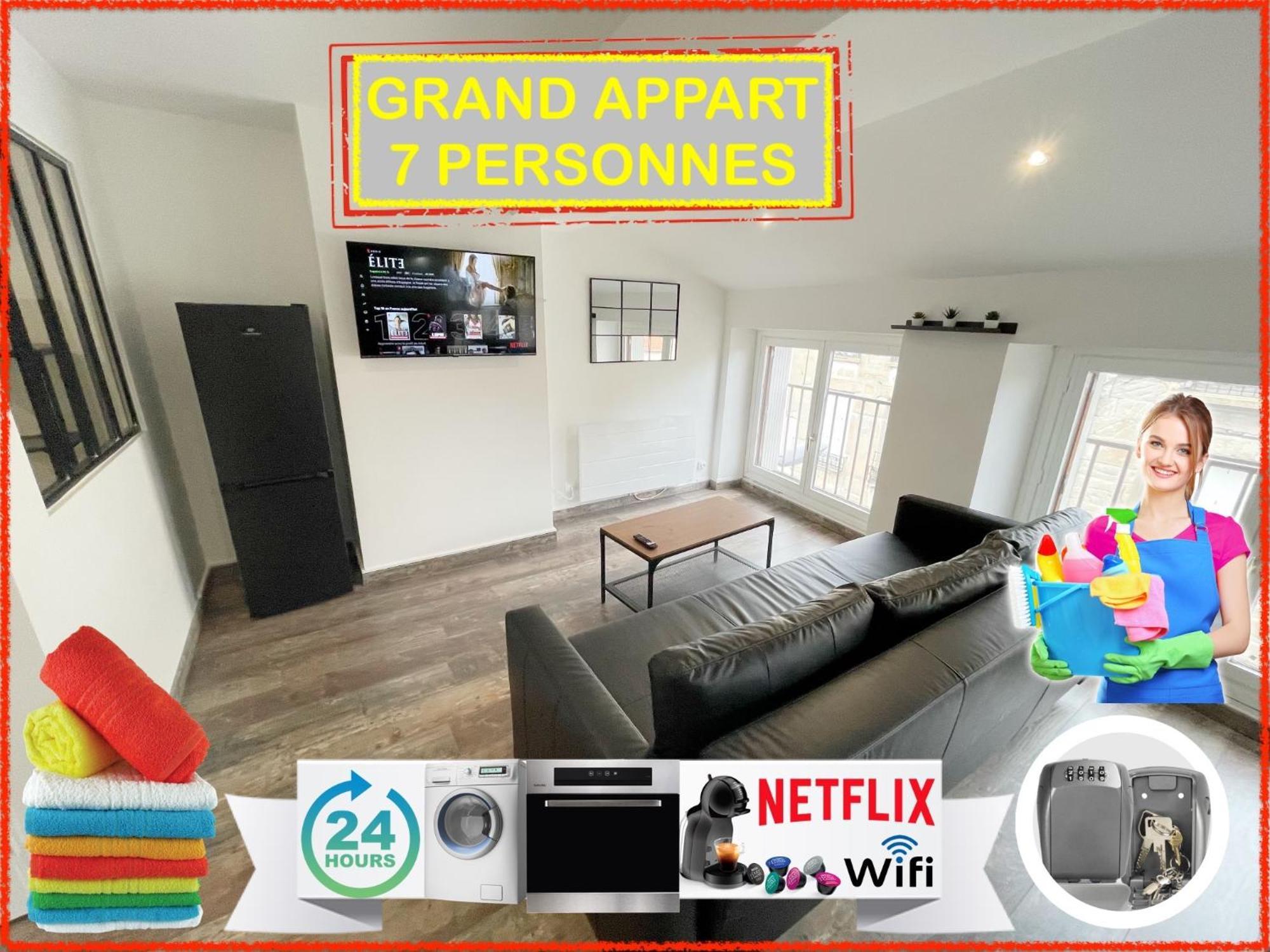 Апартаменты 017 Chic & Cosy F2 53M2 Hypercentre Wifi Smart Tv Netflix Сент-Этьен Экстерьер фото